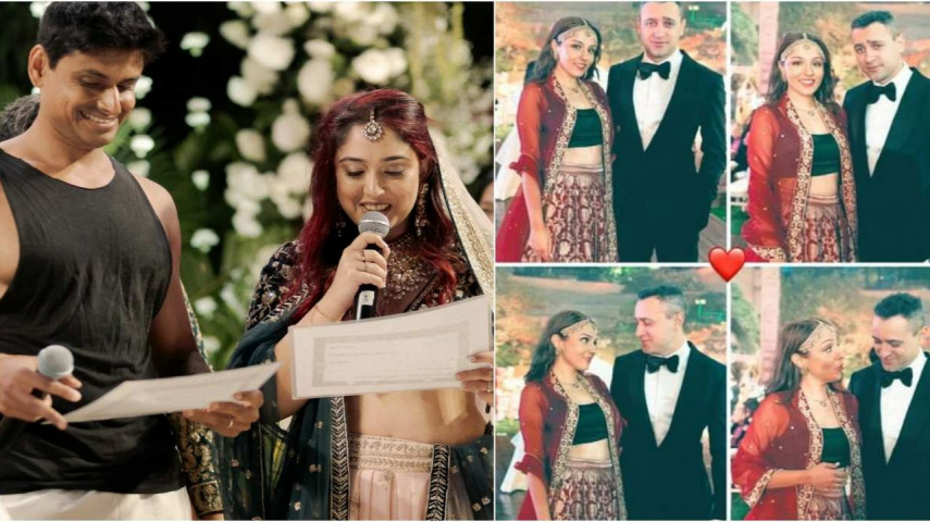Imran Khan, rumored GF Lekha Washington pose together at Ira Khan-Nupur Shikhare’s wedding