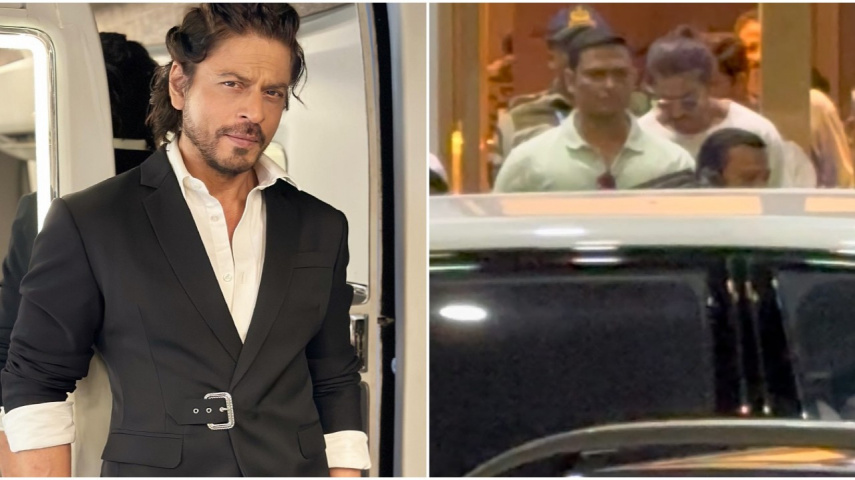 WATCH: Shah Rukh Khan returns from Vizag post KKR’s match; leaves airport in style
