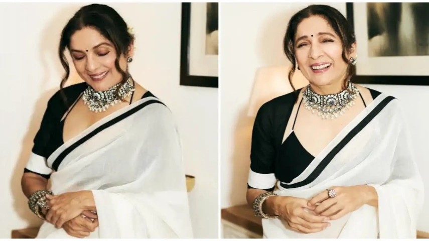 EXCLUSIVE: Masaba Gupta on Neenaji's monochrome, special and new saree designed by her