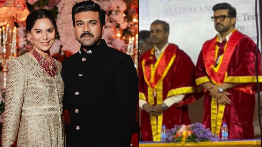 Ram Charan receives honorary doctorate for his contributions to cinema