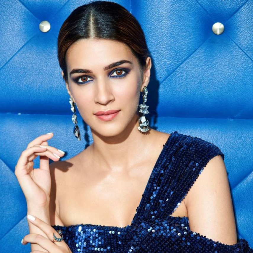 7 Products you need to nail Kriti Sanon’s blue glitter eye makeup for a party