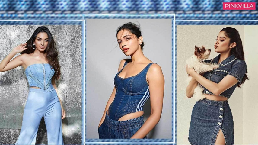 Deepika Padukone, Malaika Arora, Kareena Kapoor, Alaya F, Ananya Panday, Palak Tiwari,Janhvi Kapoor, Kiara Advani, denim on denim, fashion