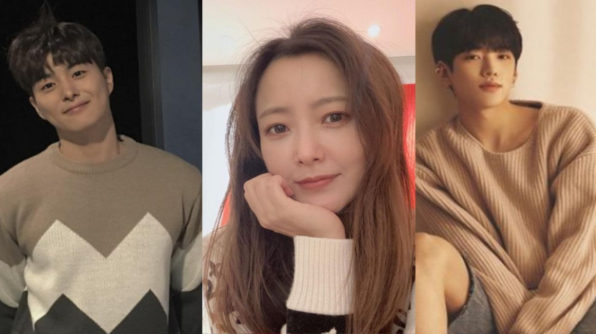 Jung Gun Joo, Kim Hee Sun and DKZ’s Jaechan: Jung Gun Joo, Kim Hee Sun and DKZ’s Jaechan's Instagram
