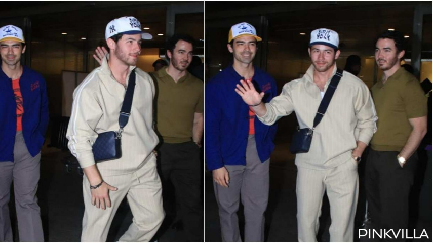 Nick Jonas lands in Mumbai with Joe, Kevin; Priyanka Chopra's fans welcome their 'jiju'