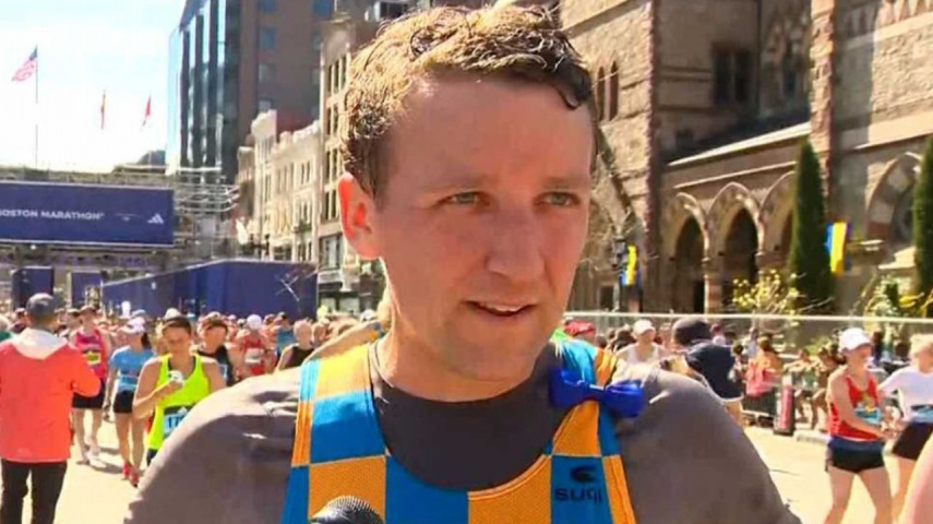 Patrick Clancy Runs Boston Marathon In Memory Of Children Killed By His Wife