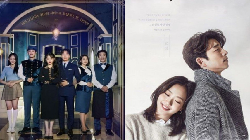 Posters for Hotel Del Luna and Goblin: tvN