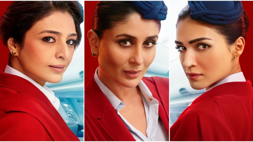 Crew: Kareena Kapoor Khan, Kriti Sanon, Tabu are ready to ‘steal’, ‘risk’ and ‘fake it’ in new posters