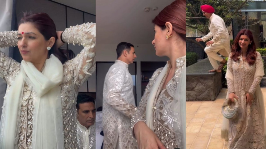 WATCH: Twinkle Khanna’s video of taking witty dig at Akshay Kumar goes viral (Instagram/Twinkle Khanna)