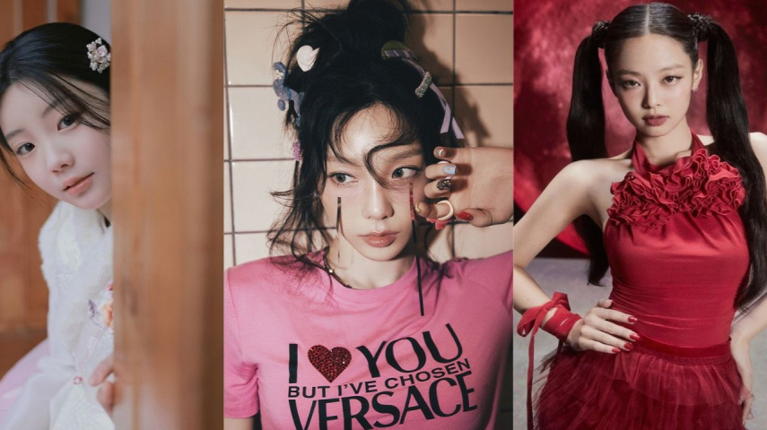 ILLIT Wonhee (BELIFT LAB), SNSD's Taeyeon (SM Leisure), BLACKPINK's Jennie (YG Leisure)
