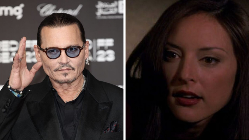 Johnny Depp- Getty Images (L) And Lola Glaudini- IMDb (R) 