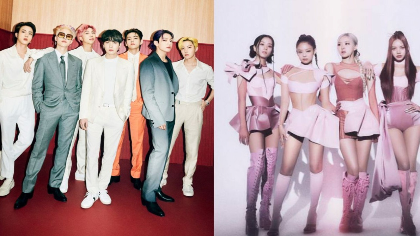 BTS (BIGHIT Music), BLACKPINK (YG Entertainment)