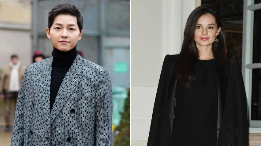 Song Joong Ki, Katy Louise Saunders: courtesy of Getty Images