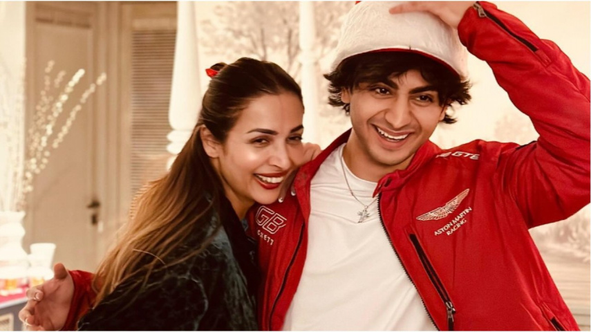 Malaika Arora drops adorable PIC with her 'baby boy' Arhaan Khan; refers to him as 'support system'