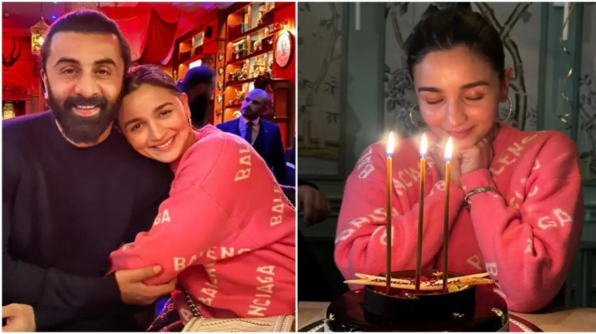 Alia Bhatt dons pink Balenciaga sweater for her 30th birthday celebration; Can you guess its WHOPPING cost?