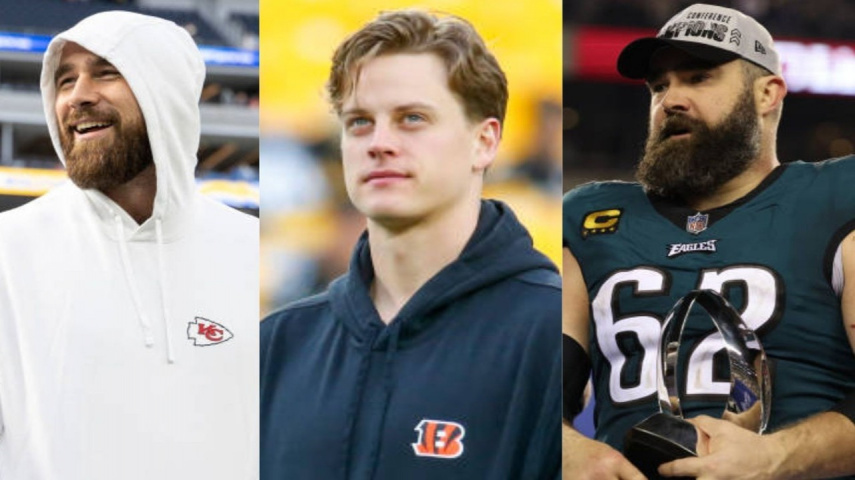 Joe Burrow Claims Aliens Have Invisible Tech on Travis and Jason Kelce’s Podcast