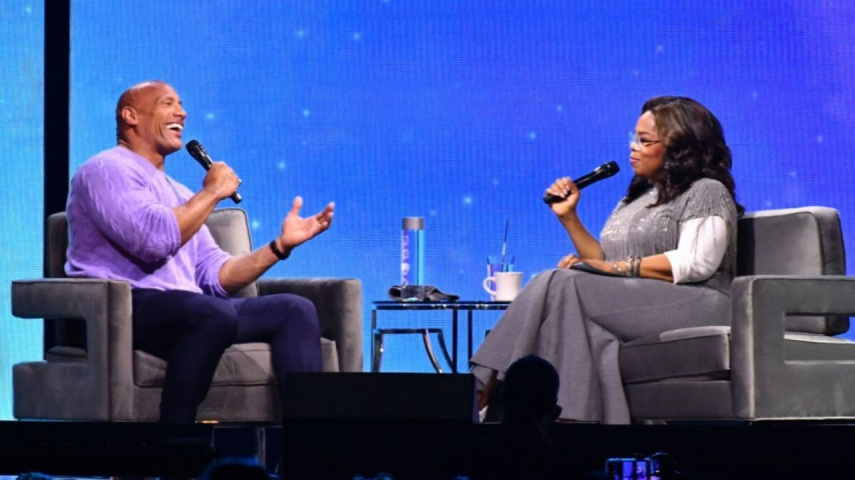 The Rock And Oprah Winfrey Donate More Money Than They Pledged
