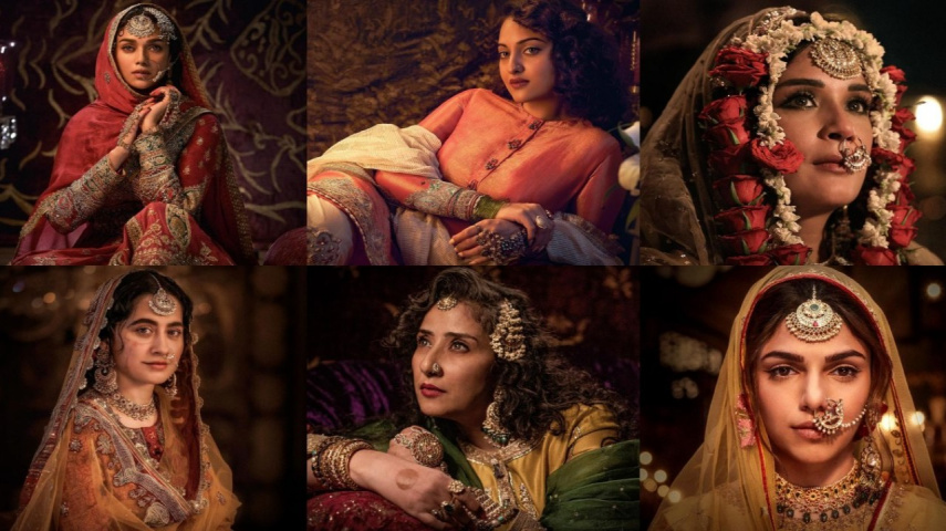 Sanjay Leela Bhansali's magnum opus Heeramandi's solo posters exude royalty; see PICS