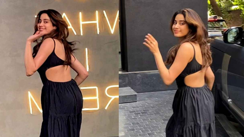 Janhvi Kapoor, Maxi Dress, long dress, dress, hot, sexy, Style, Fashion