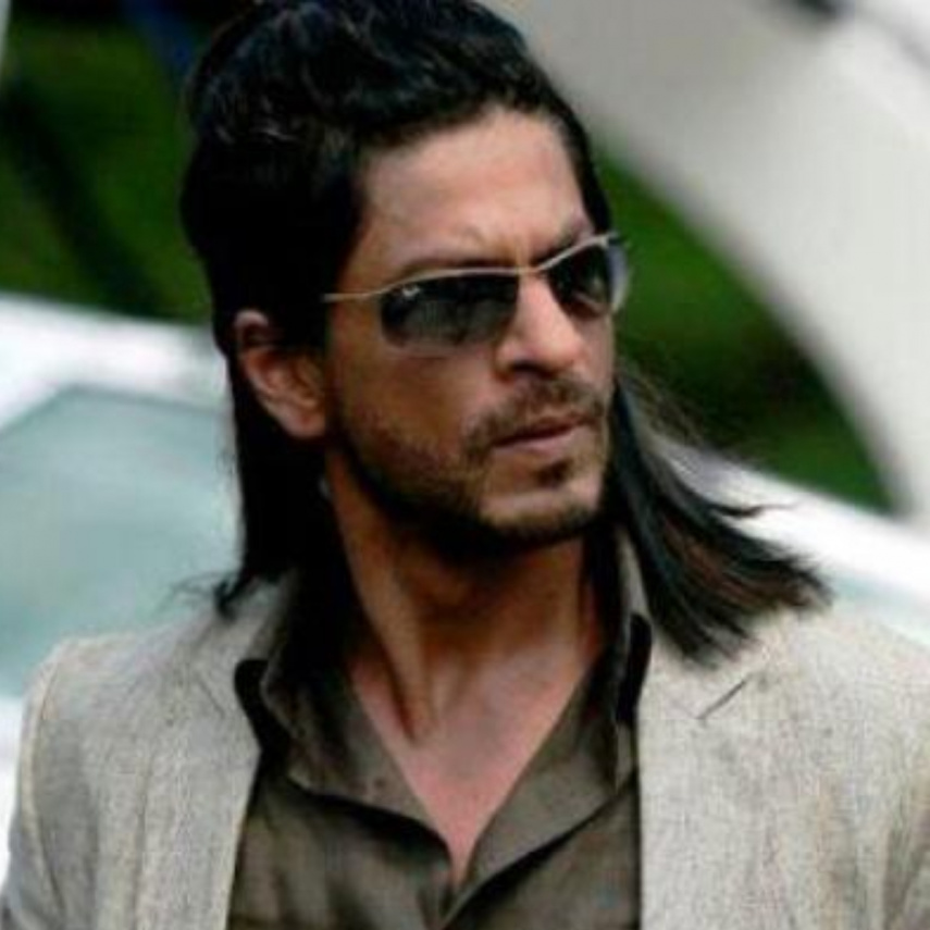 Shah Rukh Khan long hair in Don 2. 