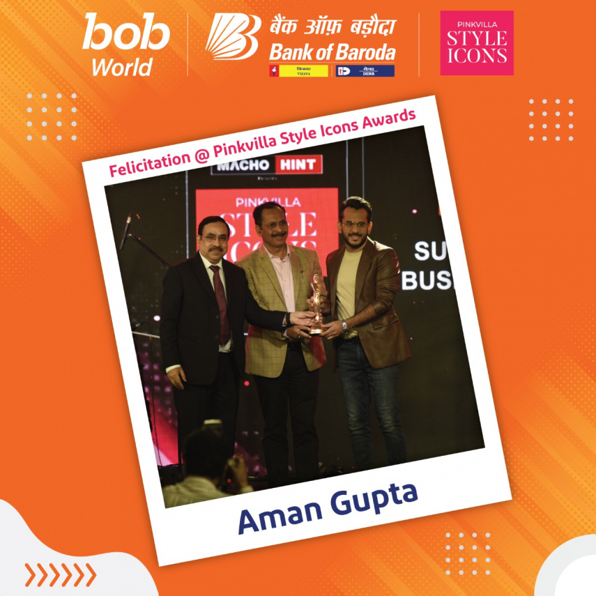 Pinkvilla Style Icons Awards: Aman Gupta wins Super Stylish Businessperson