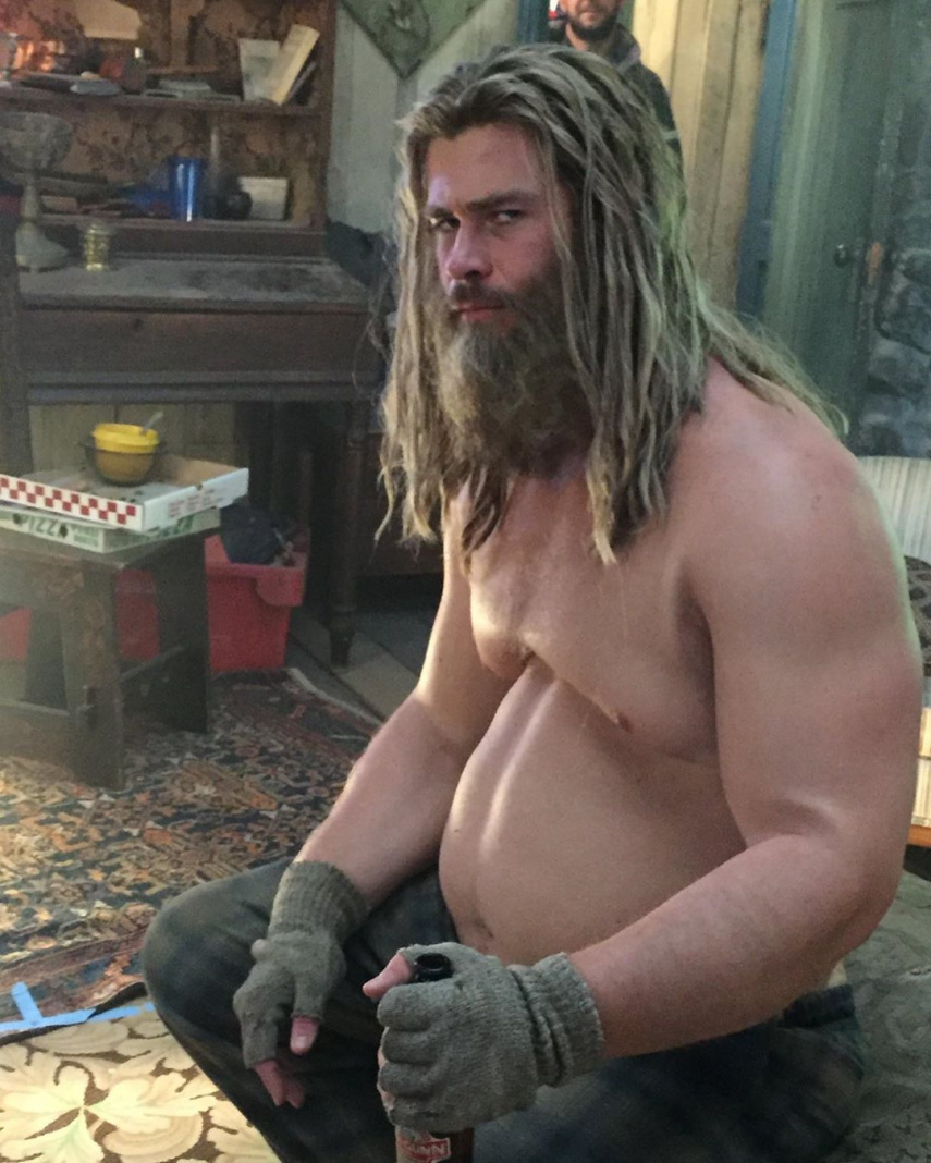 Chris Hemsworth showed a new dimension to the mighty Thor in Avengers: Endgame. 