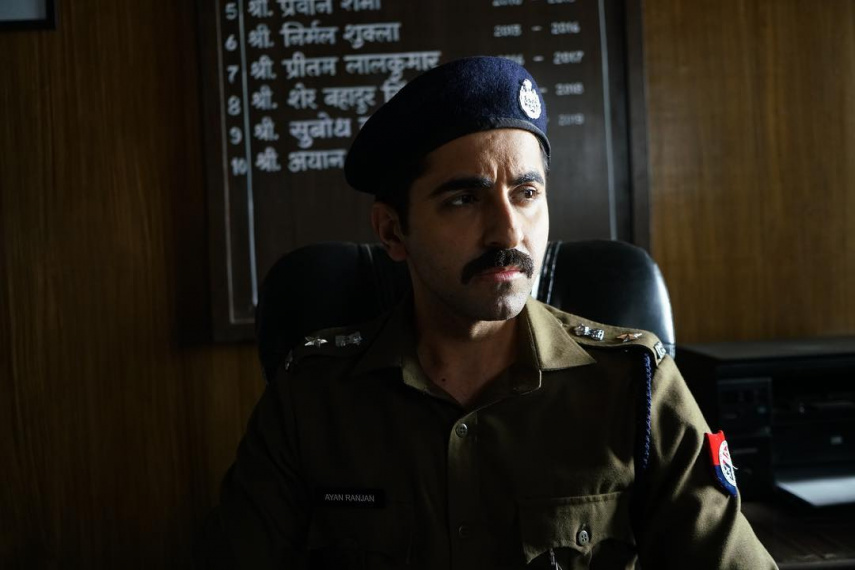 The 'Andhadhun' star has been praised by the audiences and critics alike for essaying the role of an unconventional cop in the drama flick. 