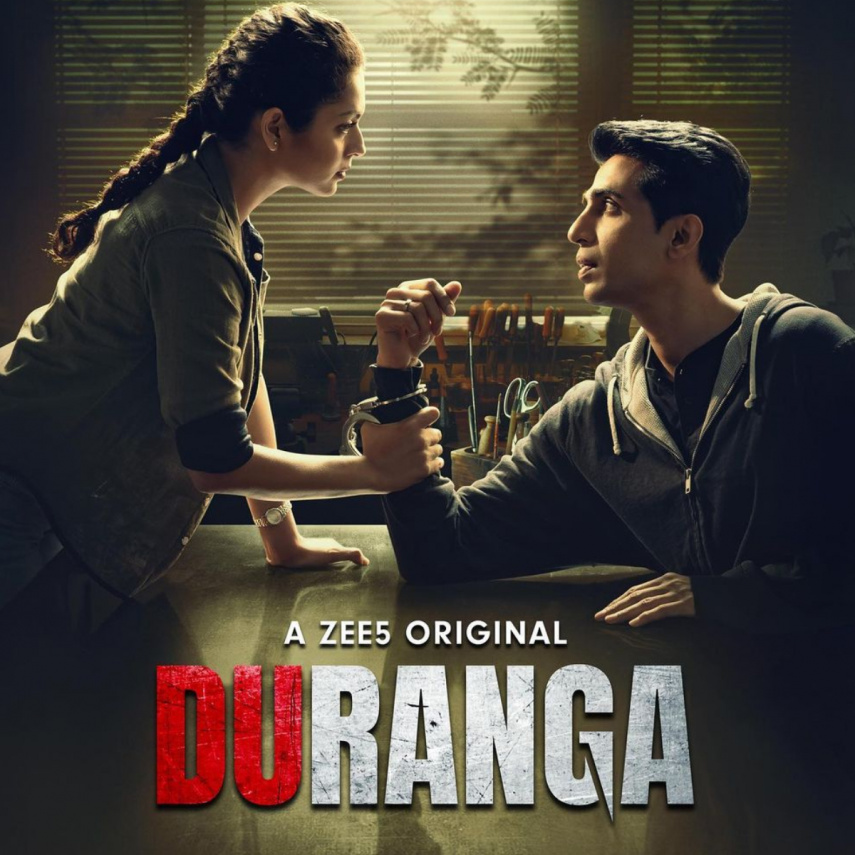 Duranga Ep 1, 2 Review: Drashti Dhami and Gulshan Devaiah deliver convincing acts in cat and mouse thriller