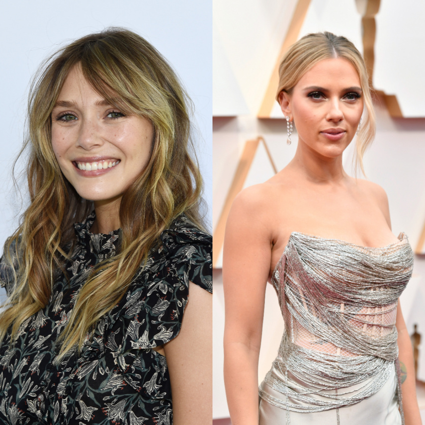 Elizabeth Olsen has spoken out in support of her Marvel co-star Scarlett Johansson