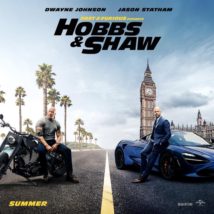 Hobbs & Shaw releases in India on August 2, 2019.