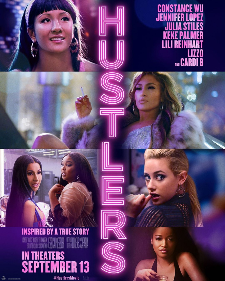 Along with Lopez, the star-studded cast of Hustlers includes Constance Wu, Julia Stiles, Keke Palmer, Riverdale star Lili Reinhart, Lizzo, and Cardi B.