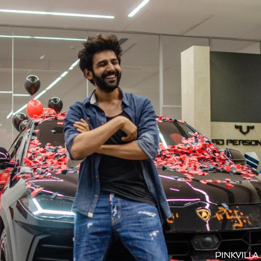 EXCLUSIVE PICS: Kartik Aaryan steps out for 1st time post testing Covid negative; Buys new car worth Rs 4.5 Cr