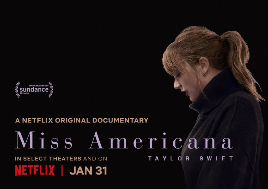 Miss Americana dropped on Netflix today, i.e. January 31, 2020.