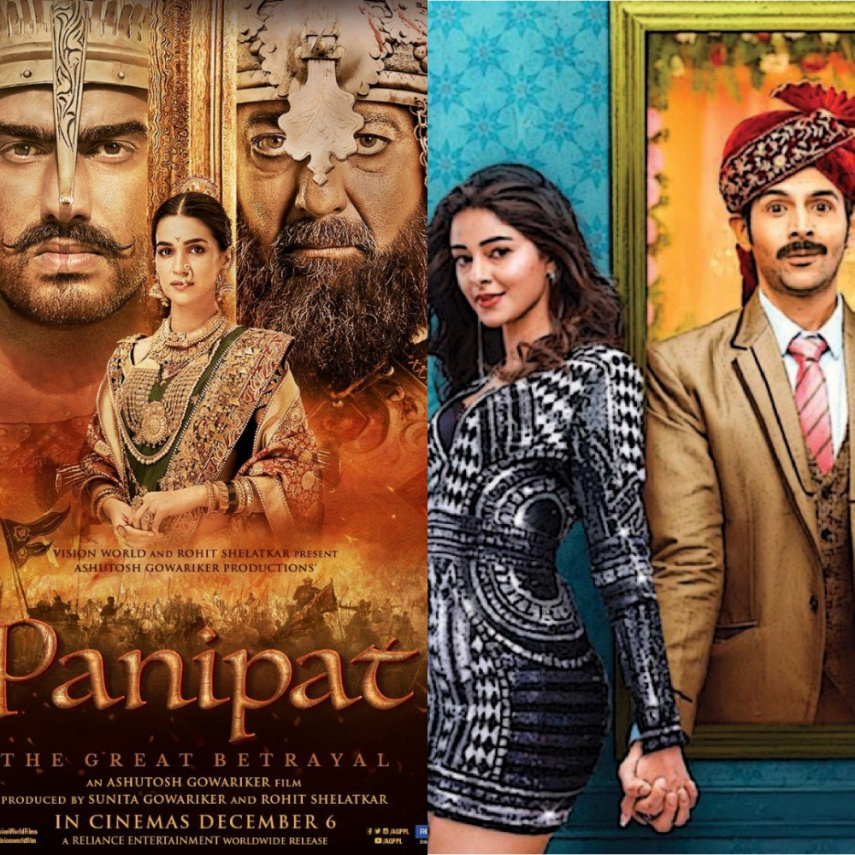 Panipat VS Pati Patni Aur Woh Box Office Collection Day 1: Kartik, Ananya’s film beats Arjun, Kriti starrer