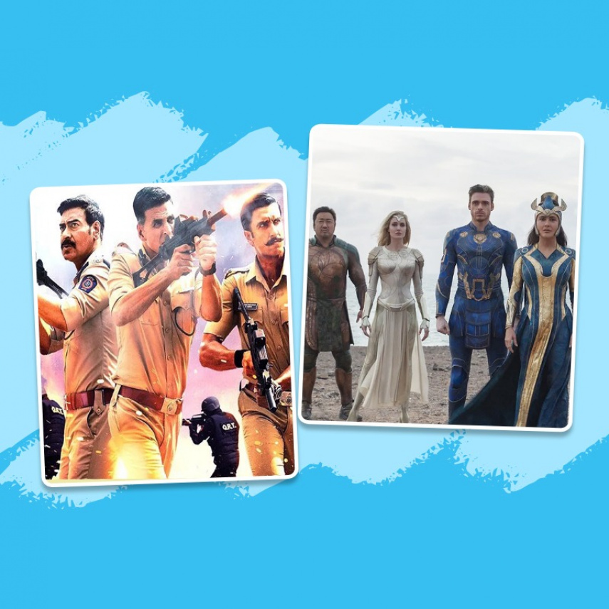 Sooryavanshi and Eternals opening weekend collection: The cop universe scores over marvel universe in India