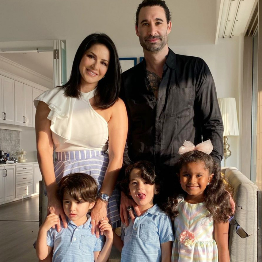 EXCLUSIVE: Sunny Leone reveals daughter Nisha’s bond with twins Asher, Noah: She is a mini mama 