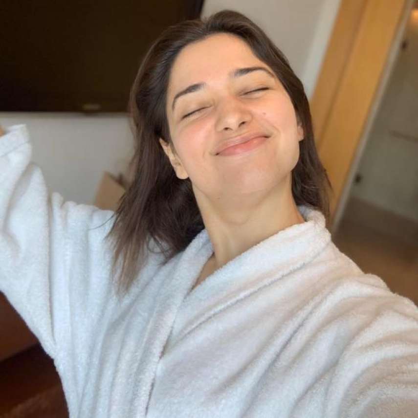 EXCLUSIVE: Tamannaah Bhatia REVEALS &#039;saliva&#039; is the most gross thing she applies on her skin to manage pimples